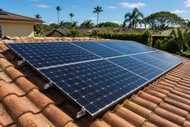Installation de panneaux solaires à Biganos